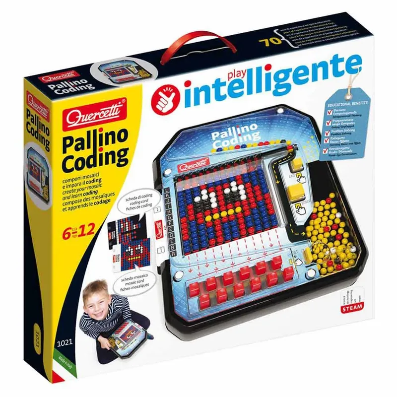Codespel Pallino Coding Junior 42 X 35 Cm by Quercetti in Multicolour – product photo 4 of 5