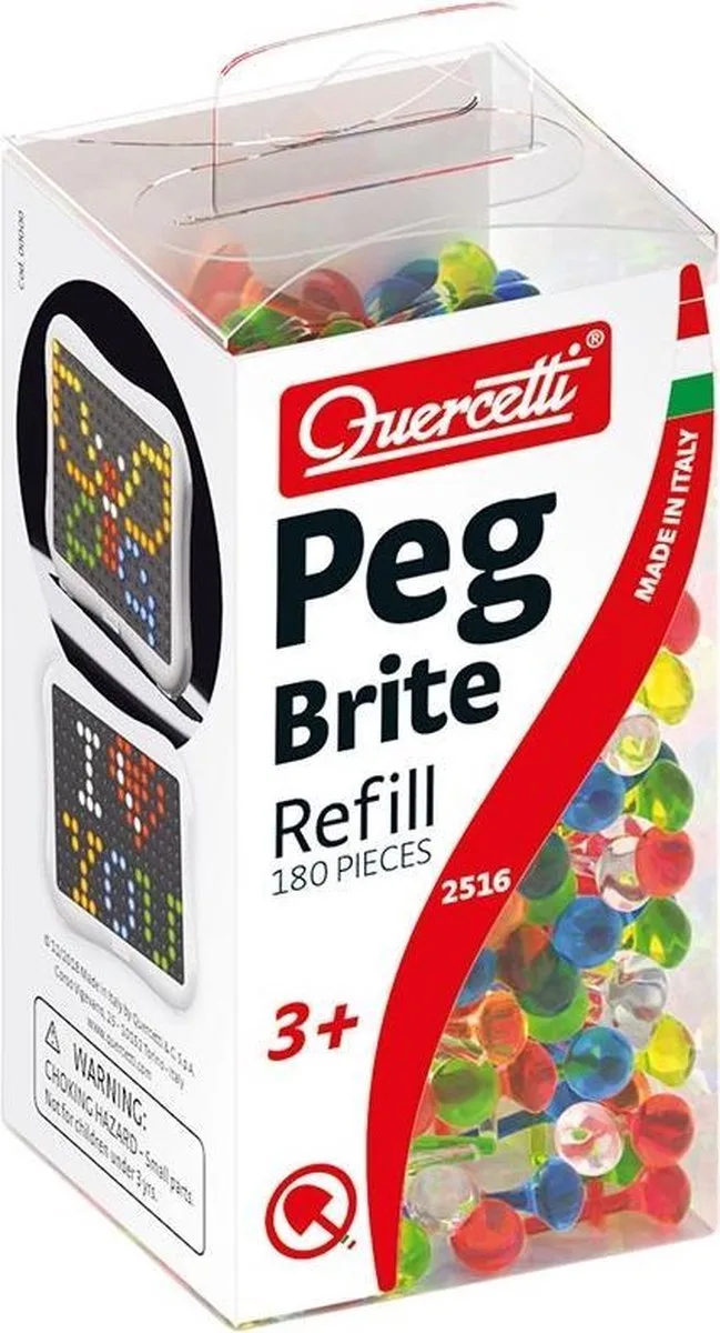 Peg Brite Refill von Quercetti in Mehrfarbig – Produktfoto