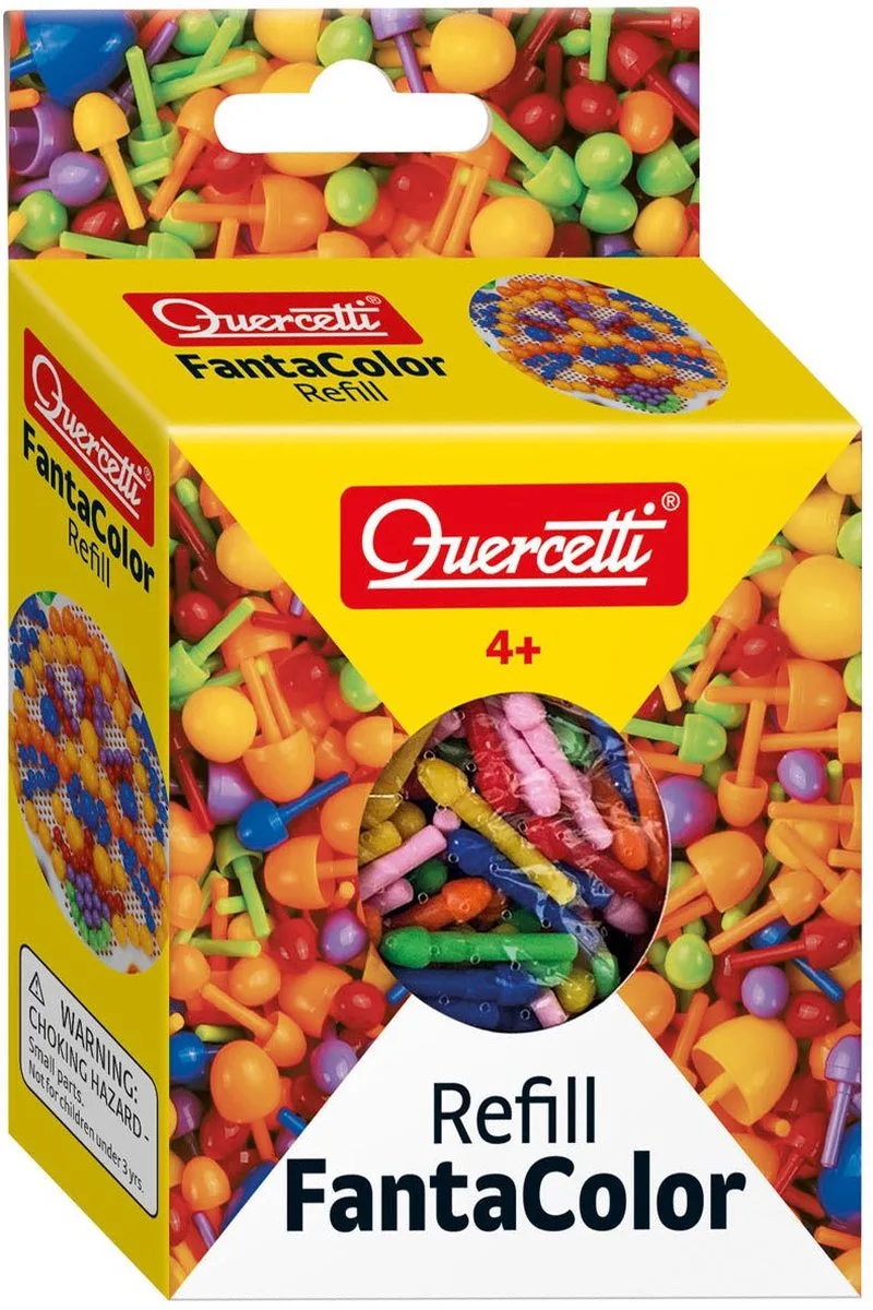 Pixel aanvuldoos 5 mm 450-delig van Quercetti in Meerkleurig – productfoto