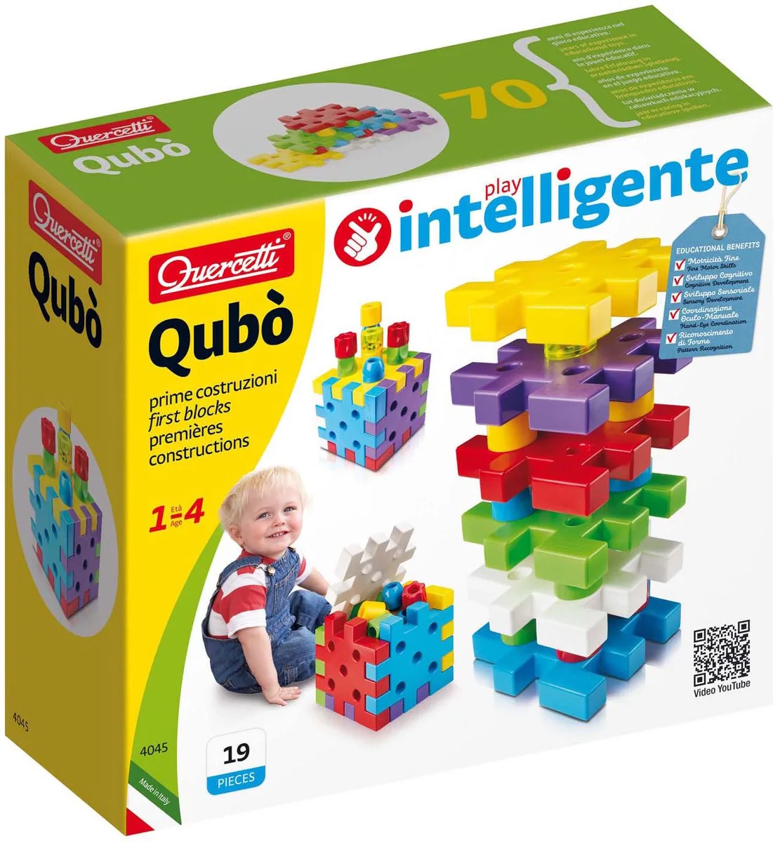 Qubo van Quercetti in Meerkleurig – productfoto
