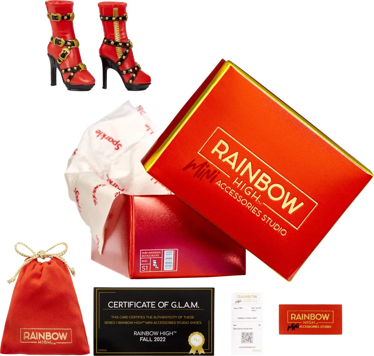 Accessories Studio S1 - Verrassingsitem - Poppenkleding (Schoenen) de Rainbow High en Multicolore – photo du produit