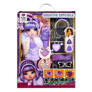 Creative Crystals-modepop - Violet by Rainbow High in Purple – product photo 2 of 2
