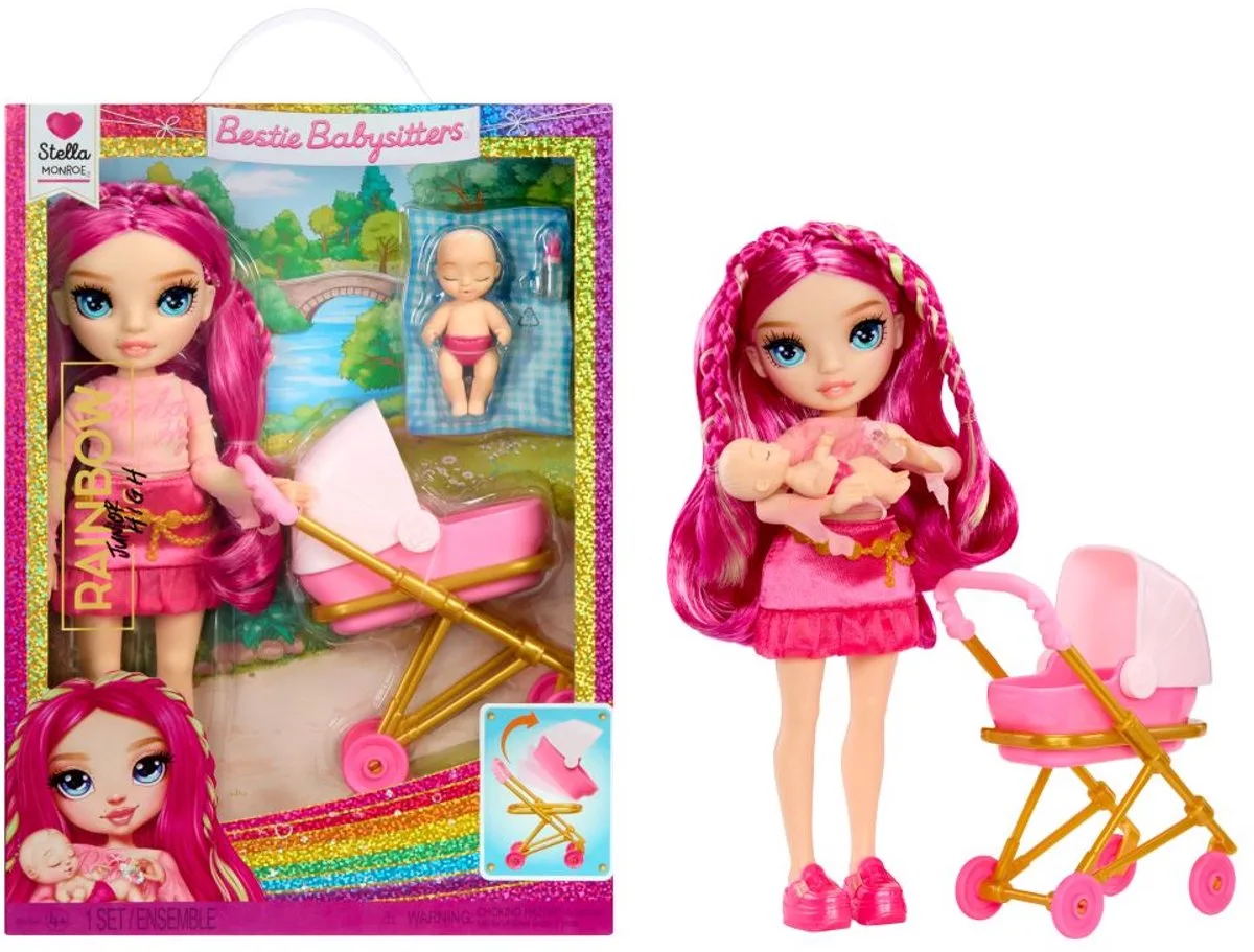 Jr. High Bestie Babysitters - Stella Monroe, Puppe von Rainbow High in Stella Monroe – Produktfoto