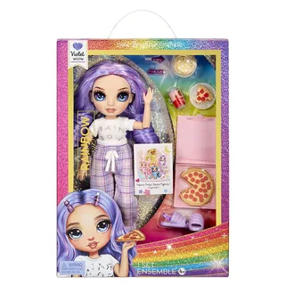 Junior High Pyjamaparty - 23 cm - Violet (paars) - Modepop by Rainbow High in Purple – product photo 3 of 3