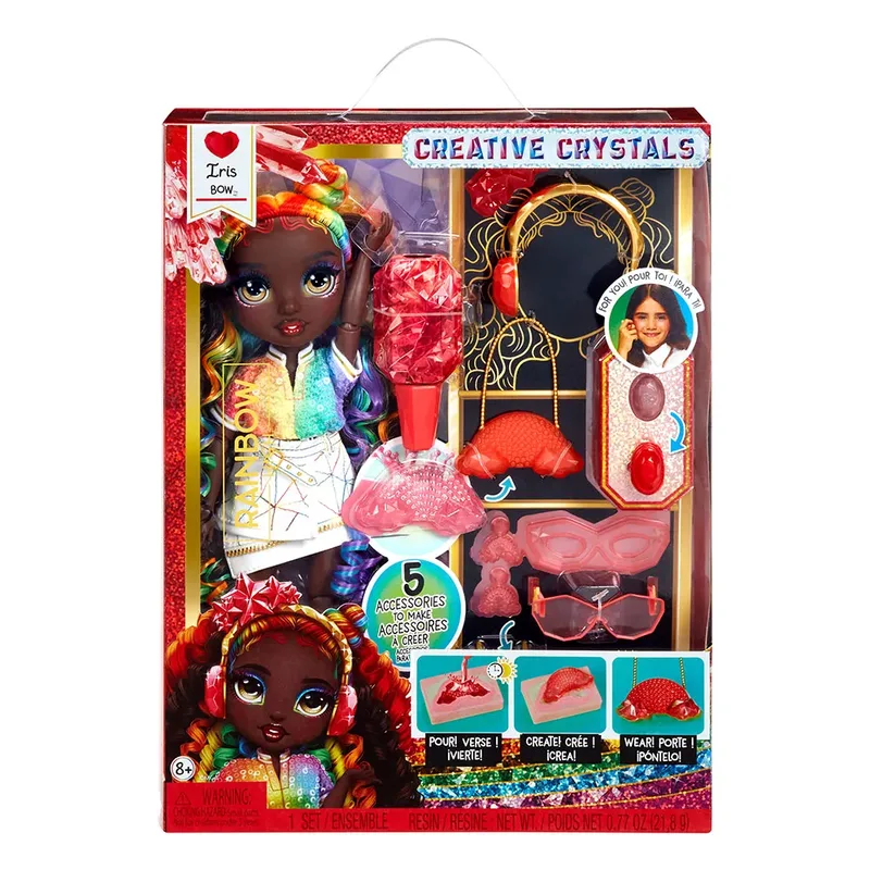 Kristallen Mode Iris Strik Pop by Rainbow High – product photo 2 of 2