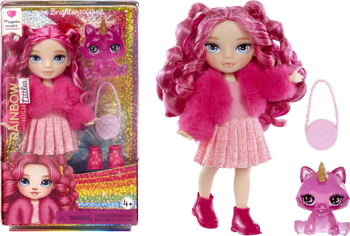 Littles minipop - Magenta (roze) van Rainbow High in Roze – productfoto