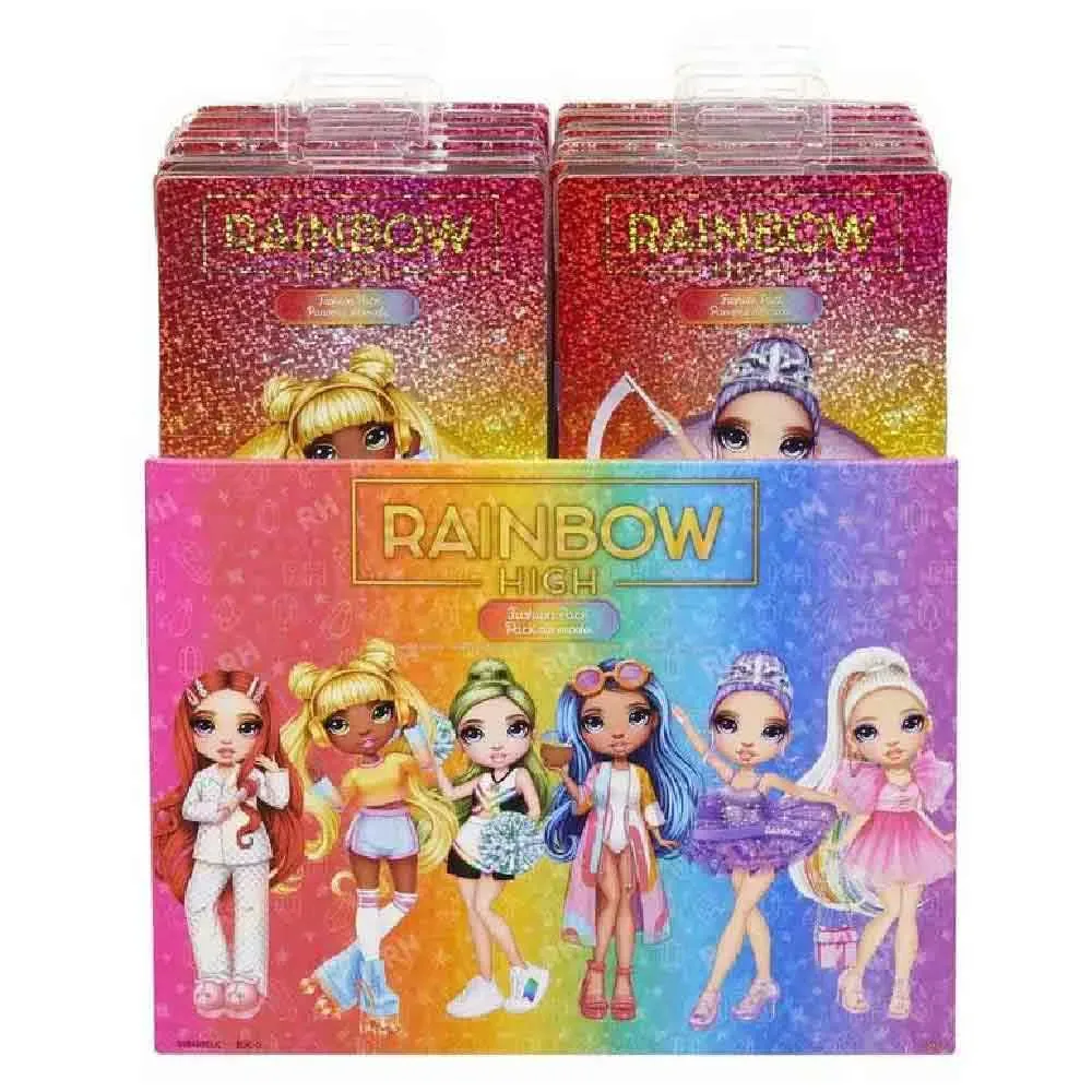 Mode 6 Modelle Zufälliger Versand Sortiert von Rainbow High – Produktfoto