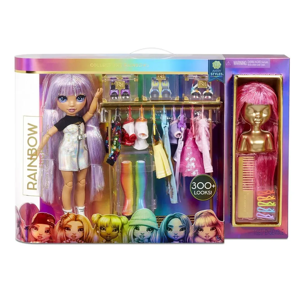Modestudie Med Dukke fra Rainbow High – produktbillede