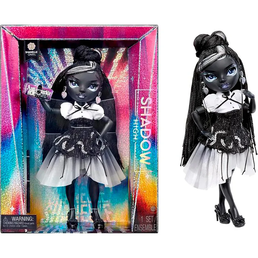 Shadow Collector Shanelle Onyx Dukke fra Rainbow High – produktbillede