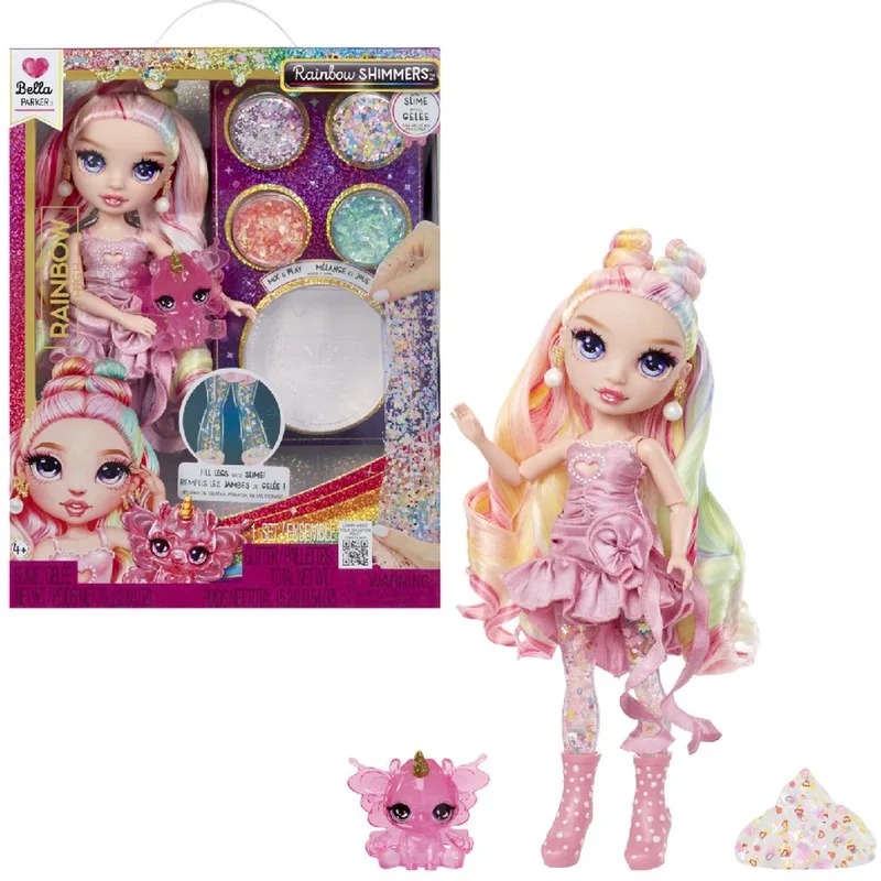 Shimmers met slijm-modepop - Bella by Rainbow High in Pink – product photo 1 of 5