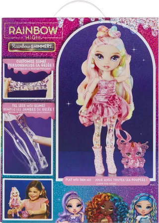 Shimmers met slijm-modepop - Bella by Rainbow High in Pink – product photo 4 of 5
