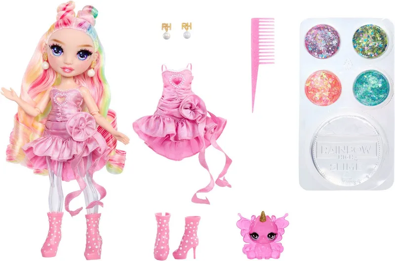 Shimmers met slijm-modepop - Bella by Rainbow High in Pink – product photo 5 of 5