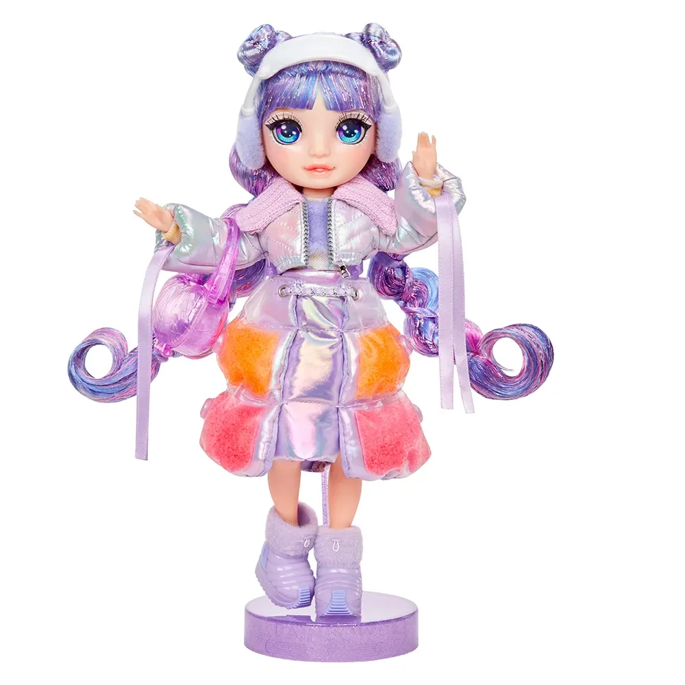 Poupée Winter Wonderland Purple (514558) de Rainbow High – photo du produit