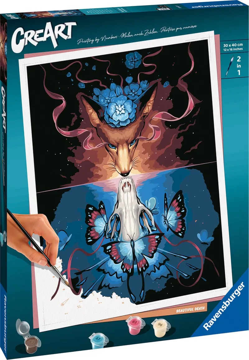 Beautiful Death - Schilderen op nummer voor volwassenen by Ravensburger in Multicolour – product photo