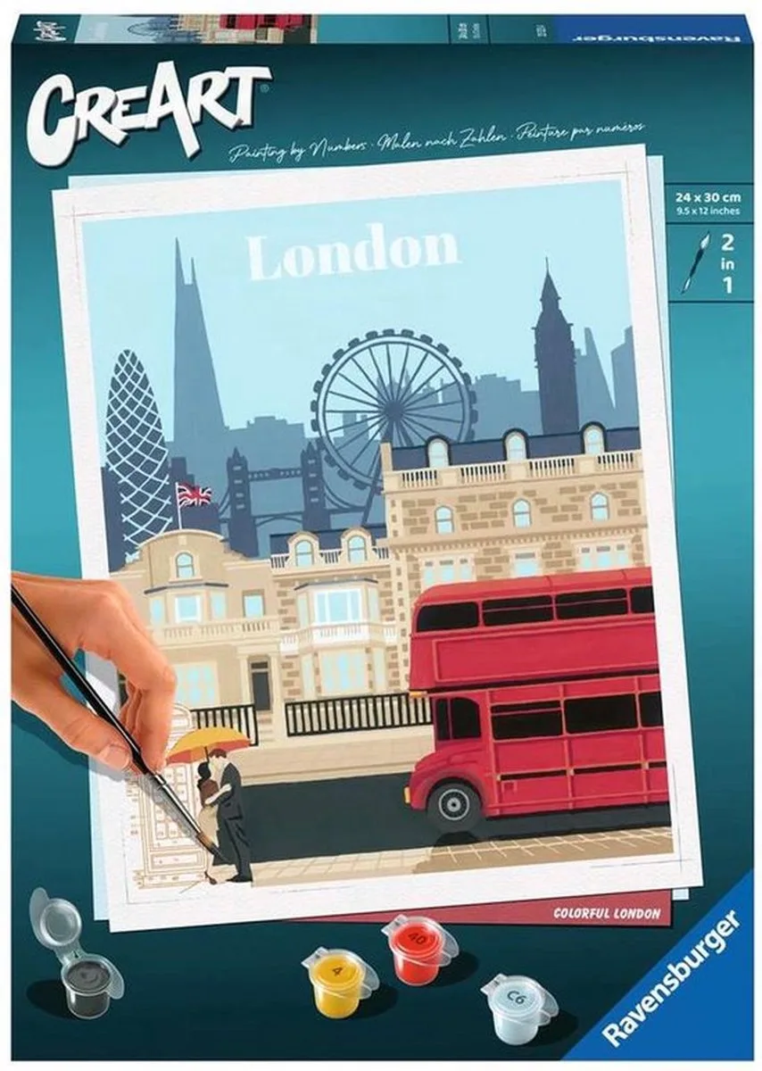 Creart Colourful London de Ravensburger en Multicolore – photo du produit