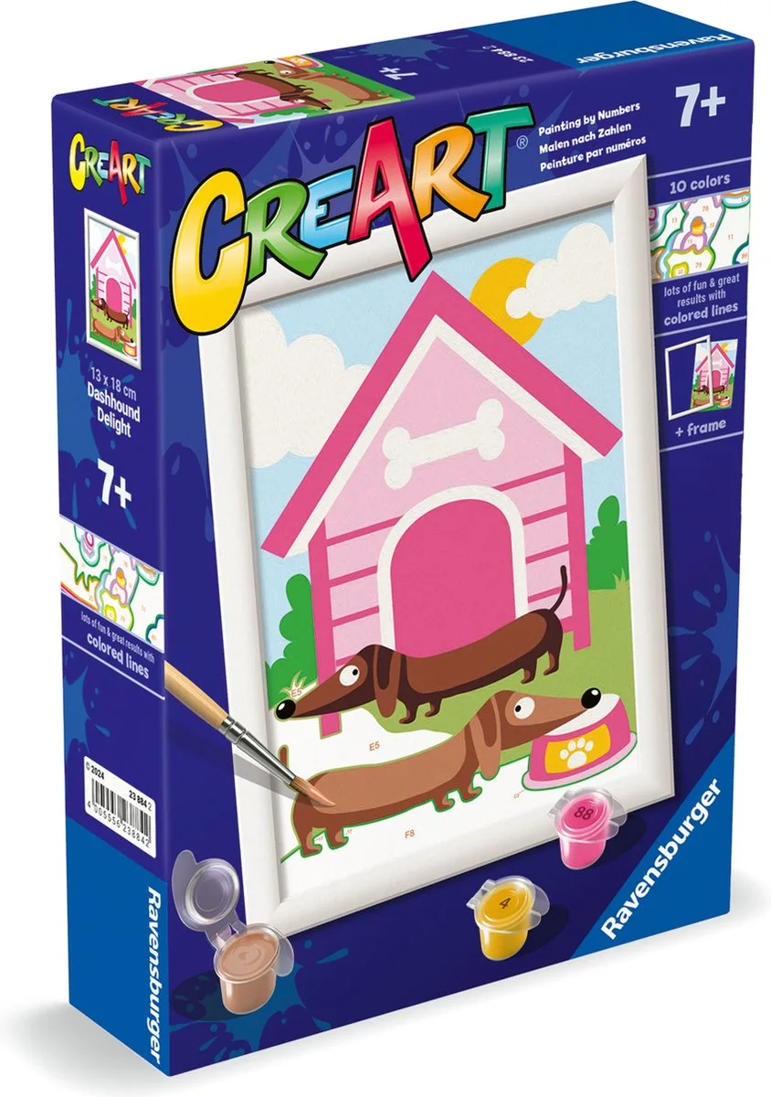 CreArt Dashhound Delight van Ravensburger in Meerkleurig – productfoto