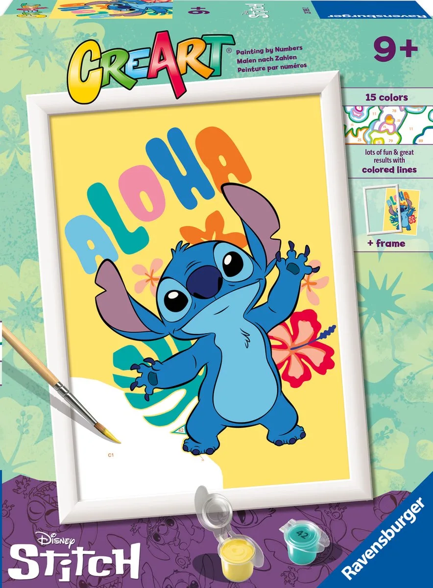 Stitch Creart Aloha från Ravensburger i Flerfärgad – produktbild