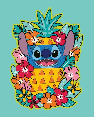 CreArt Disney Stitch - Schilderen op nummer voor volwassenen fra Ravensburger i Flerfarvet – produktbillede 2 af 3