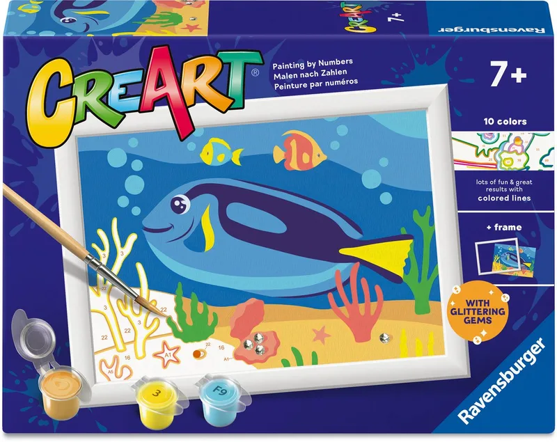 CreArt Paint by Numbers - Dorie Vis von Ravensburger in Mehrfarbig – Produktfoto
