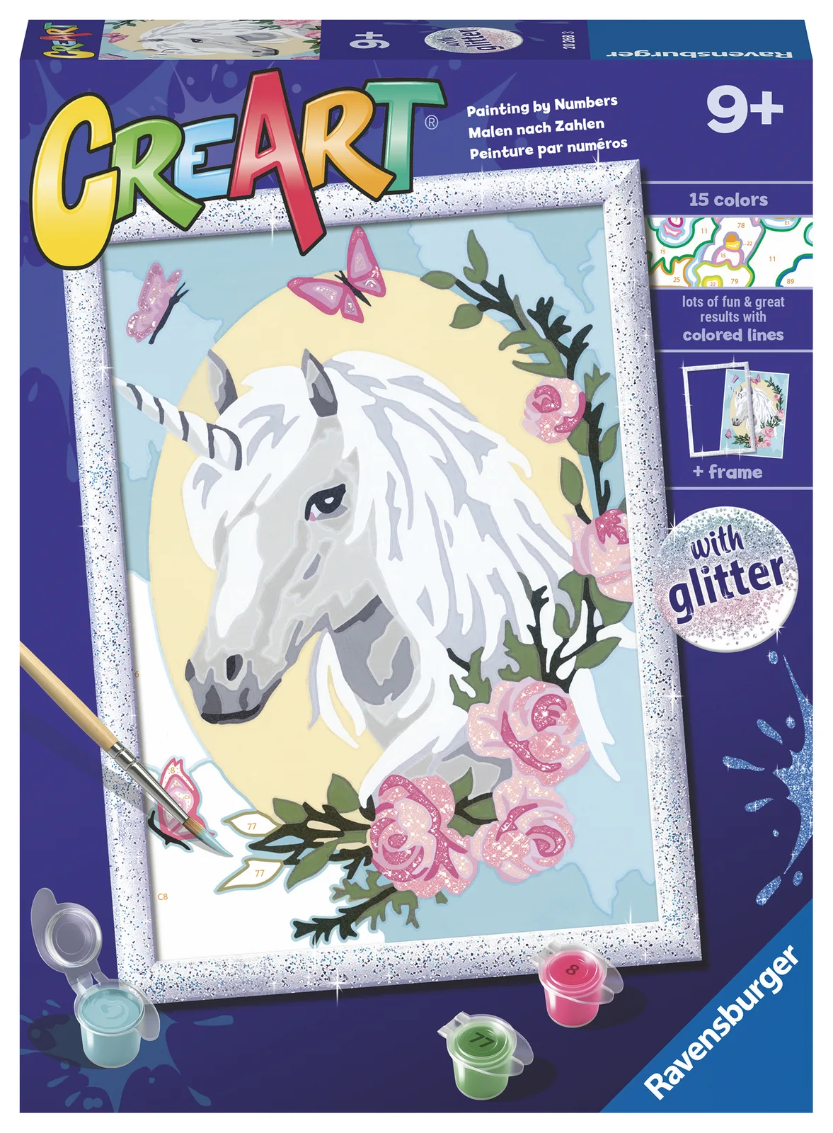 creart eenhoorn portret de Ravensburger – photo du produit