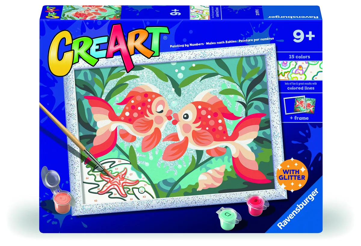 CreArt Fish in Love från Ravensburger – produktbild