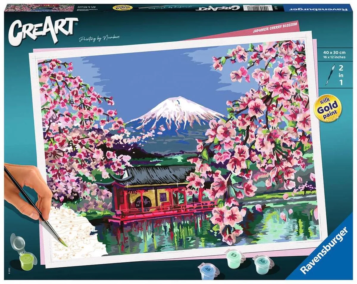 Creart Japanese Cherry Blossom von Ravensburger in Mehrfarbig – Produktfoto