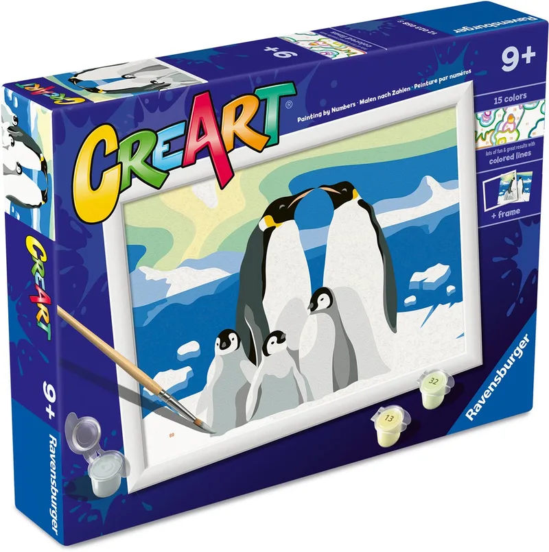 CreArt junior - Pinguin familie de Ravensburger en Multicolore – photo du produit