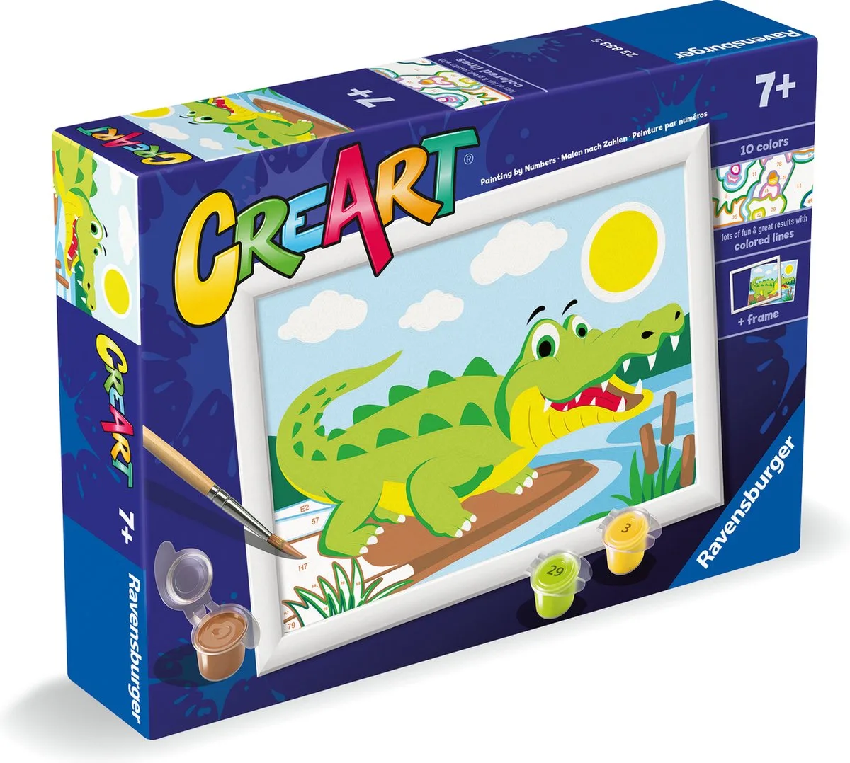 CreArt Krokodil de Ravensburger en Multicolore – photo du produit