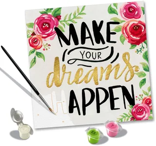 CreArt Make Your Dreams Happen - Schilderen op nummer voor volwassenen - Hobbypakket von Ravensburger in Mehrfarbig – Produktfoto 2 von 5