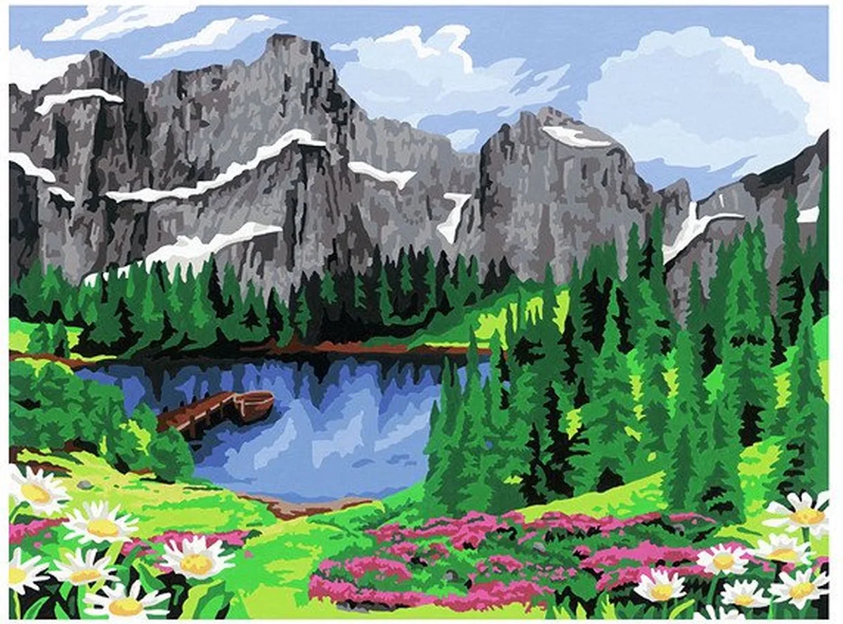 Creart Mountain view van Ravensburger in Meerkleurig – productfoto