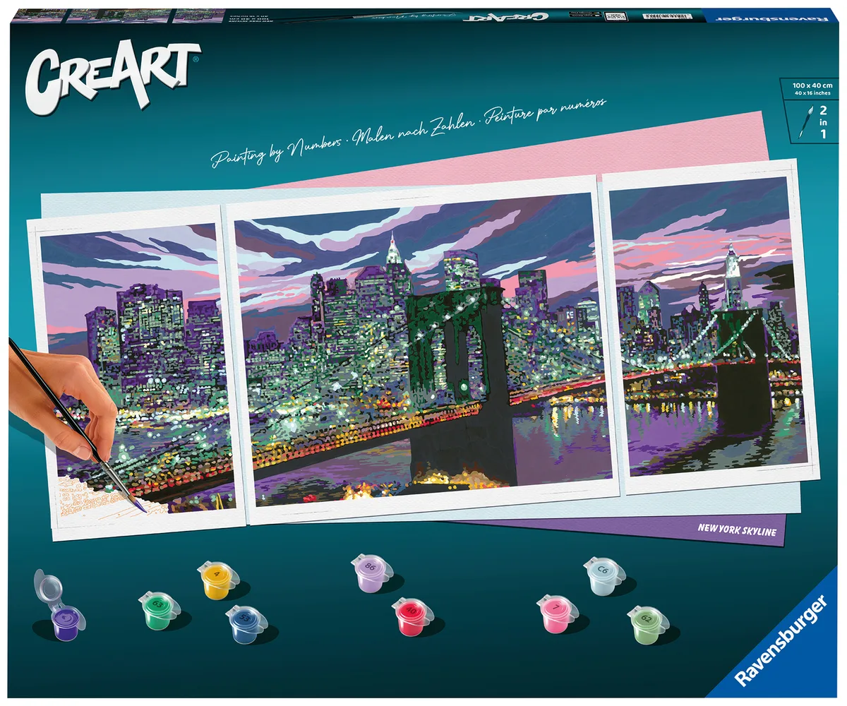 CreArt New York skyLine fra Ravensburger – produktbillede