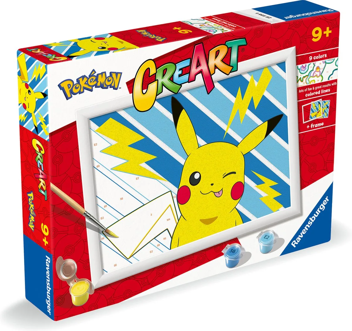 Creart Pikachu Pokemon Pennor från Ravensburger i Flerfärgad – produktbild
