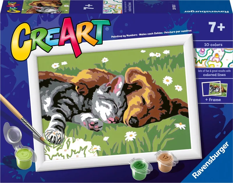 Kit De Peinture Chat Et Chien de Ravensburger en Multicolore – photo du produit 1 sur 6