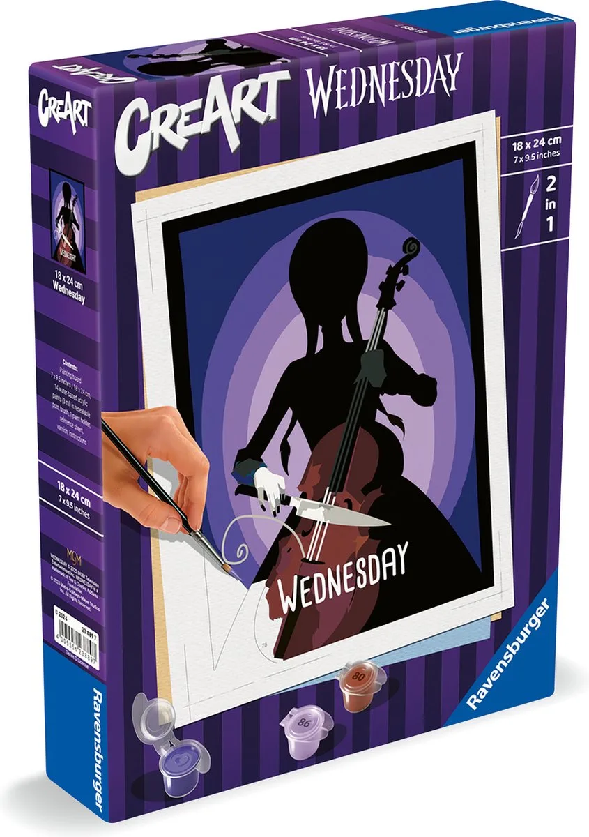 CreArt Wednesday - Schilderen op Nummer fra Ravensburger i Flerfarvet – produktbillede