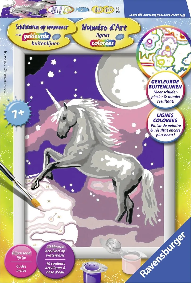 Eenhoorn - Hobbypakket von Ravensburger in Mehrfarbig – Produktfoto