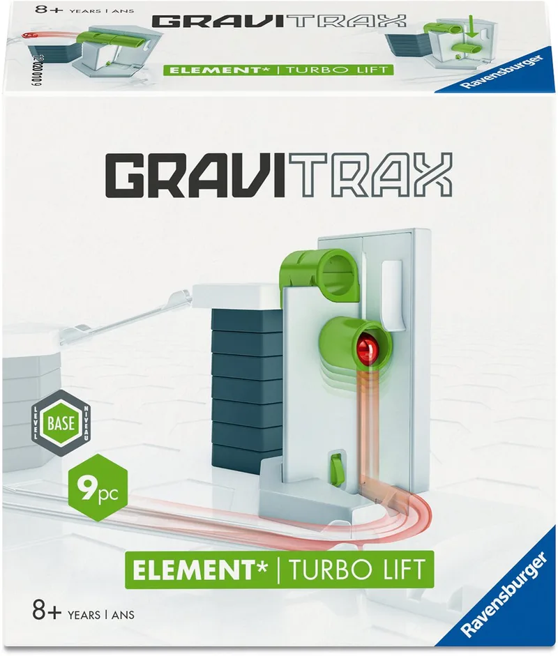 GraviTrax Base Element Turbo Lift – Uitbreiding – Vanaf 8 Jaar van Ravensburger in Meerkleurig – productfoto