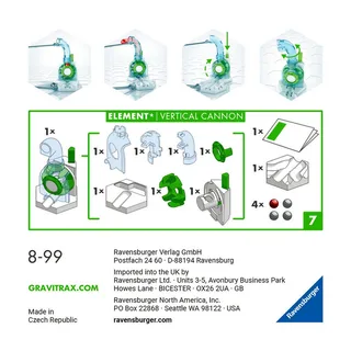 Gravitrax Element Vertical Cannon von Ravensburger – Produktfoto 2 von 2