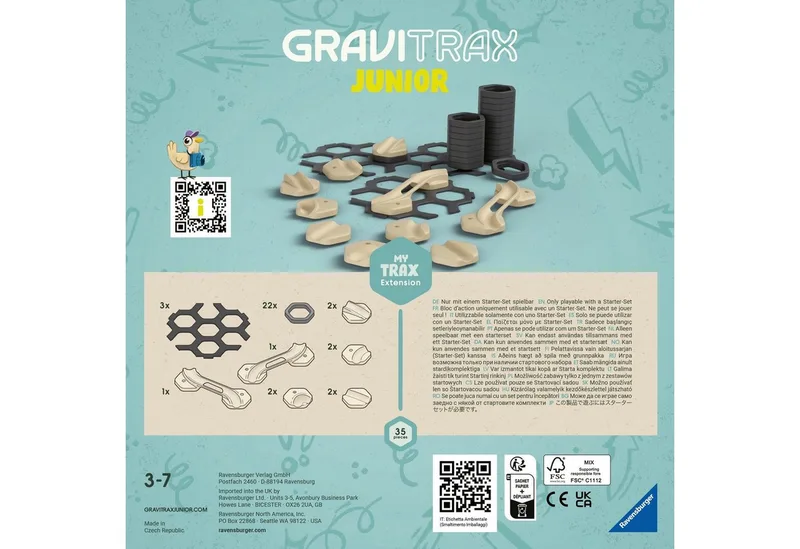 GraviTrax Junior Expansion Set Trax by Ravensburger – product photo 3 of 3