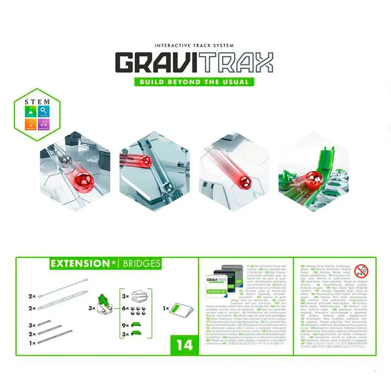 Gravitrax Marble Run Extension Bridges by Ravensburger – product photo 3 of 6