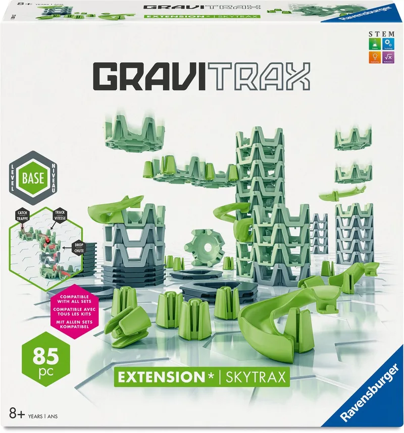 GraviTrax Uitbreiding Skytrax 2024 Wereldpakket de Ravensburger en Multicolore – photo du produit