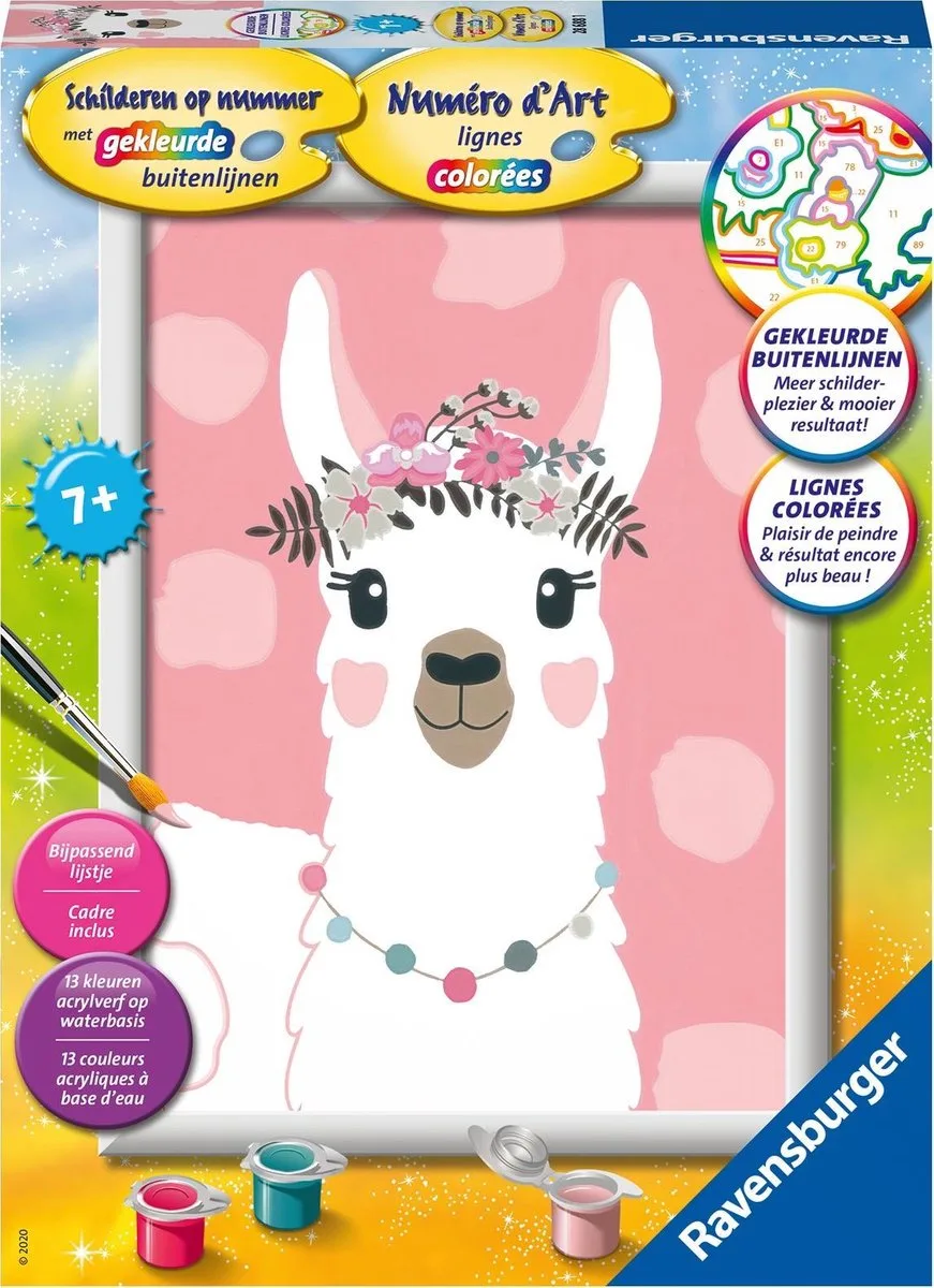 Lama - Hobbypakket von Ravensburger in Mehrfarbig – Produktfoto