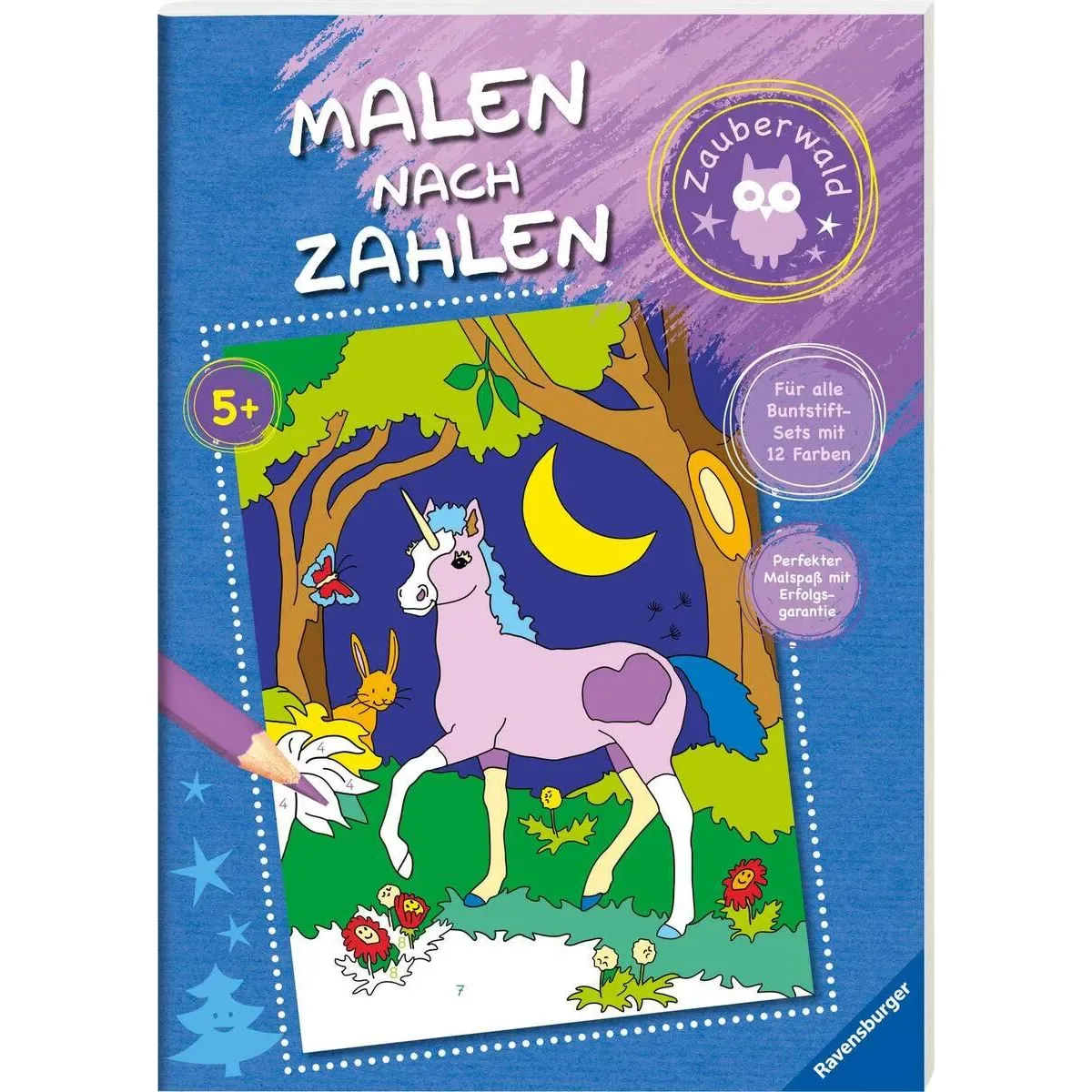 Malen nach Zahlen: Zauberwald fra Ravensburger – produktbillede