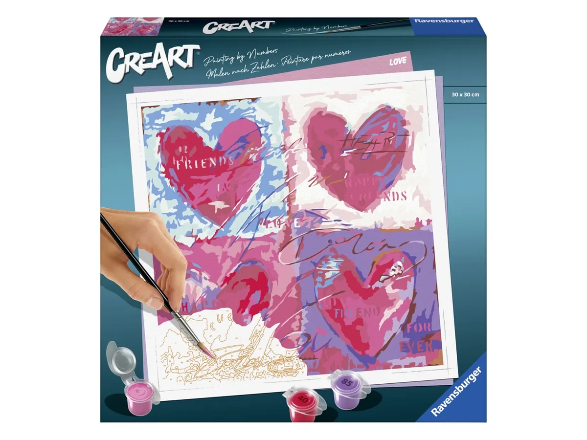 Malset Schilderen op nummer (Alle liefde) von Ravensburger – Produktfoto