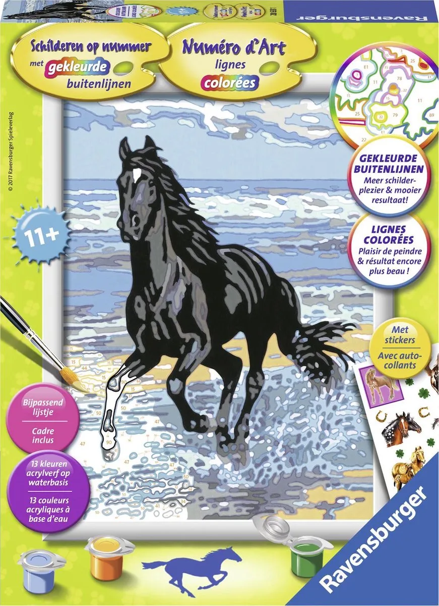 Paard in de Branding - Hobbypakket de Ravensburger en Multicolore – photo du produit