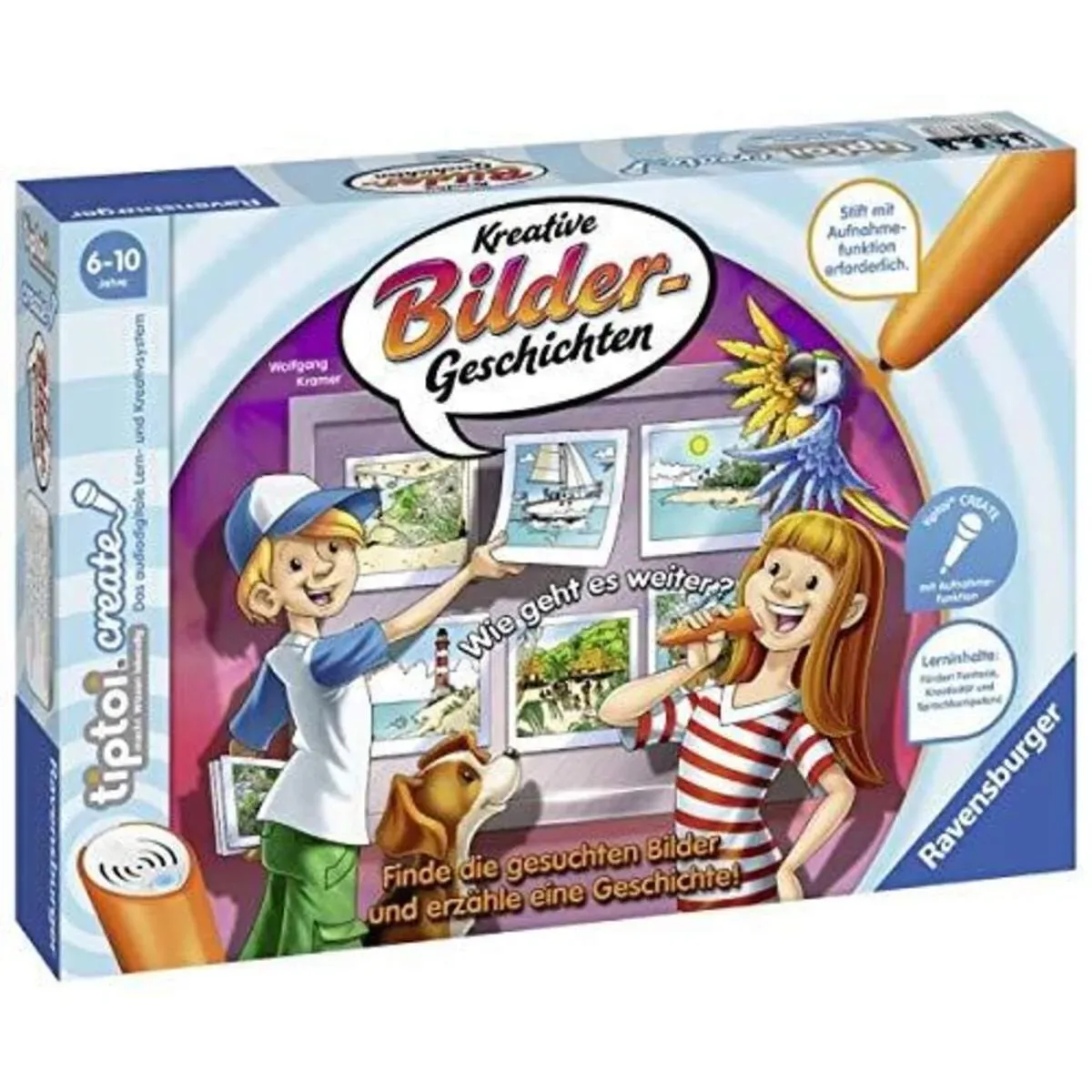 RAVENSBURGER 000001 tiptoi® CREATE Kreative Bildergeschichten fra Ravensburger – produktbillede