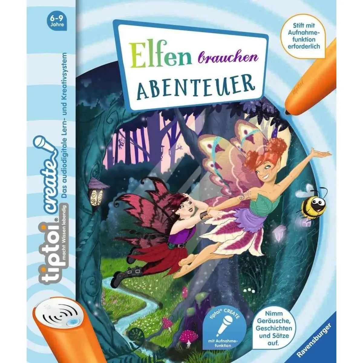 RAVENSBURGER 000024 tiptoi® CREATE Elfen brauchen Abenteuer fra Ravensburger – produktbillede