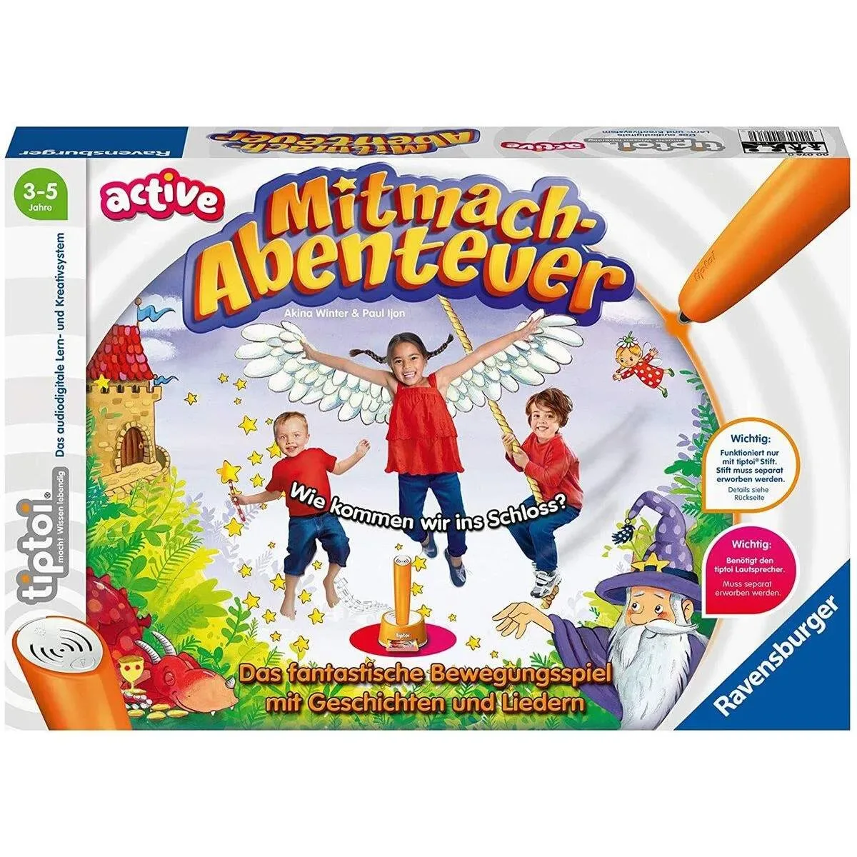 RAVENSBURGER 000076 tiptoi® Mitmach-Abenteuer D från Ravensburger – produktbild