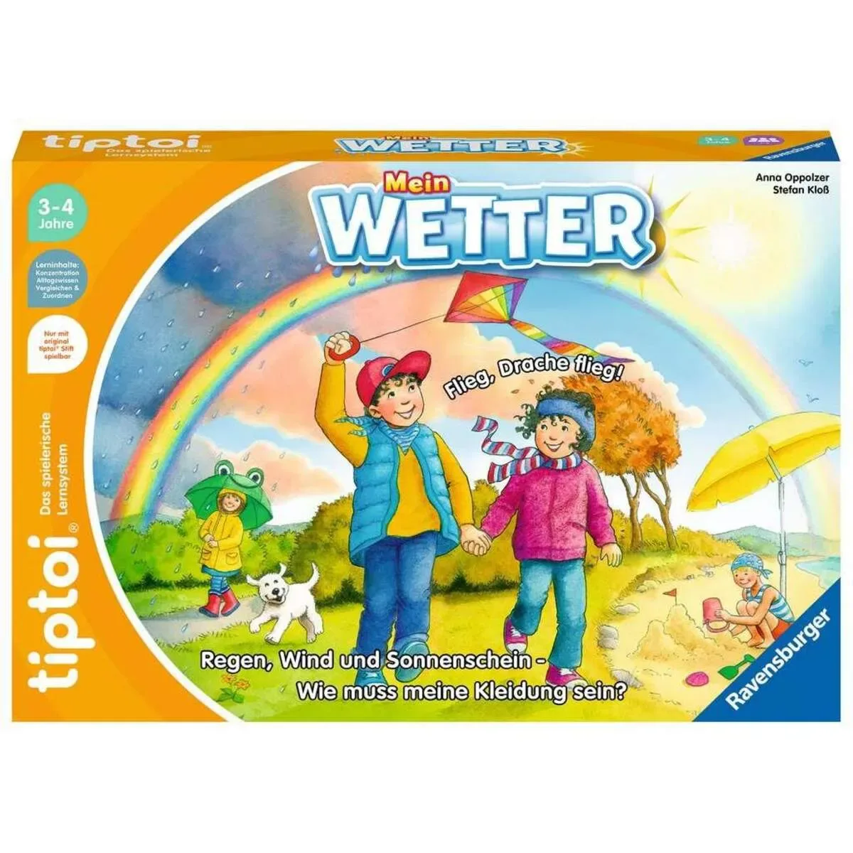 RAVENSBURGER 000118 tiptoi® Mein Wetter '22 D fra Ravensburger – produktbillede