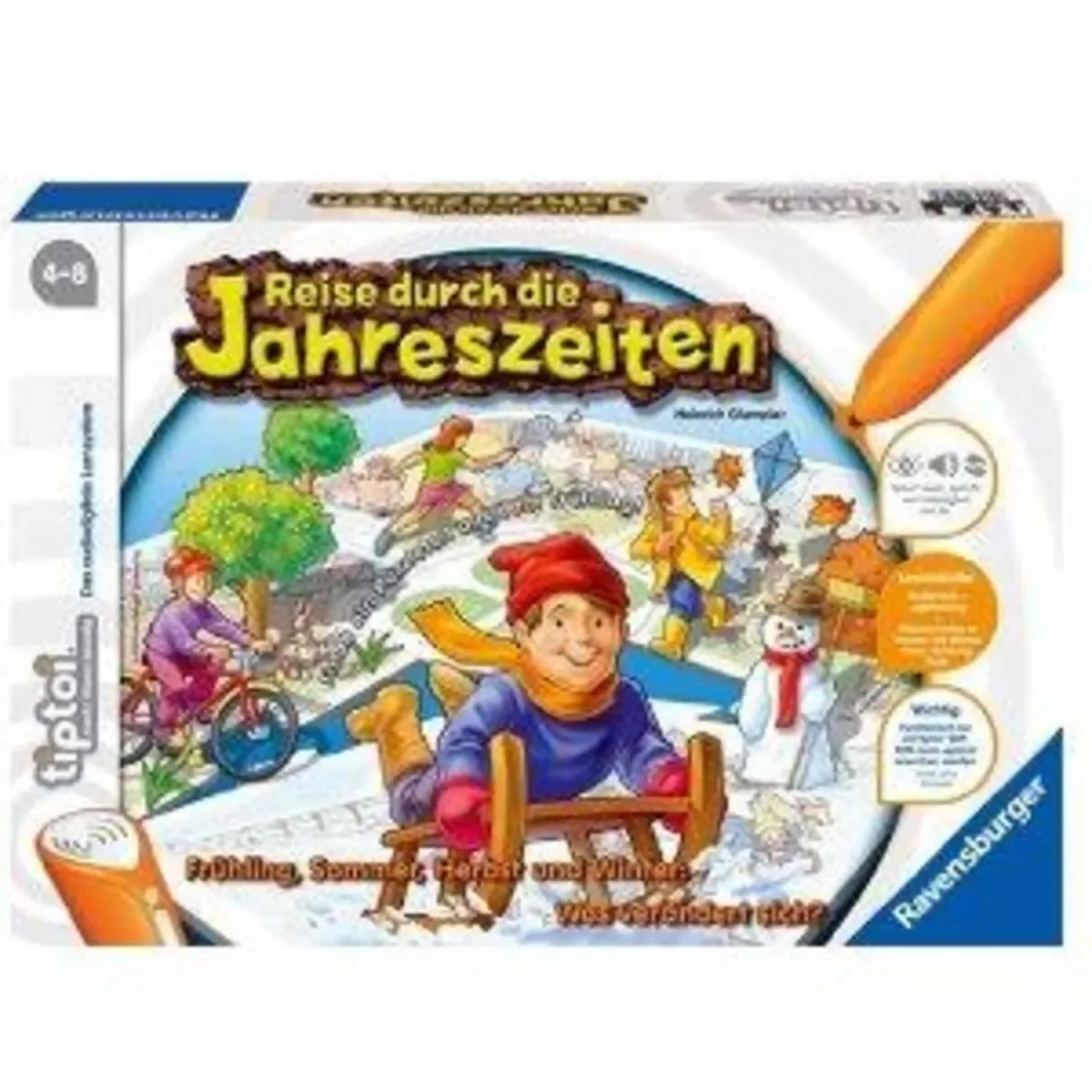 RAVENSBURGER 000514 tiptoi® Reise durch die Jahreszeiten fra Ravensburger – produktbillede