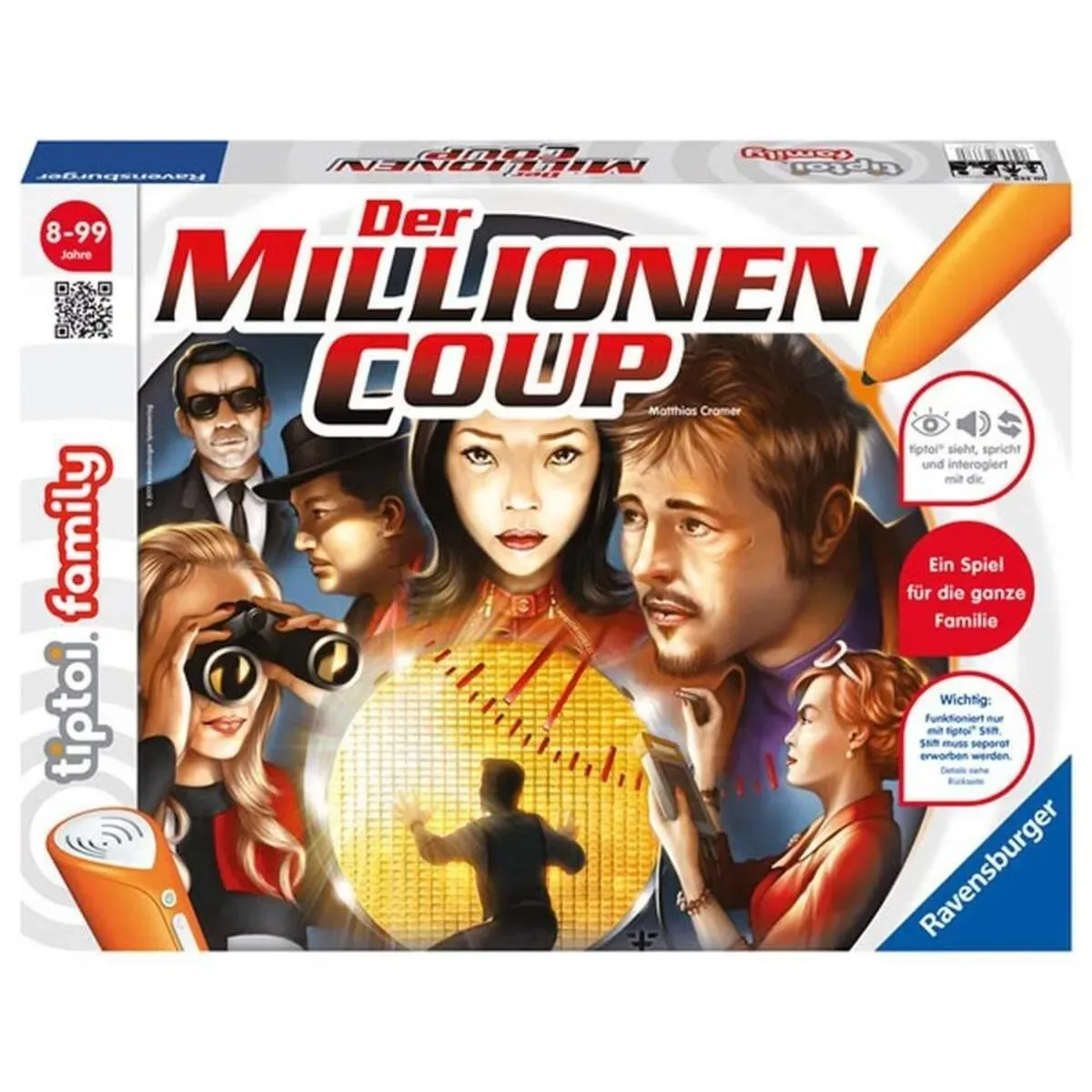 RAVENSBURGER 000559 tiptoi® Der Millionen-Coup fra Ravensburger – produktbillede